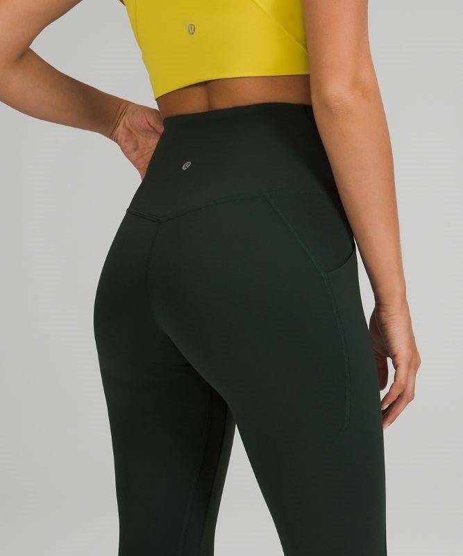 Women's Jacquard Capri Leggings High Waist Yoga Pants Side Pockets